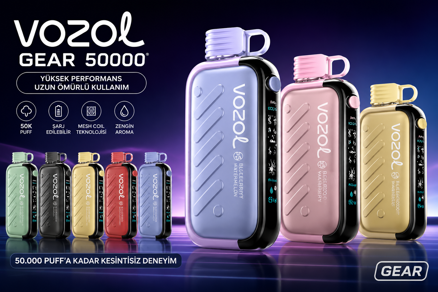 Vozol Gear 50000 kategorisi