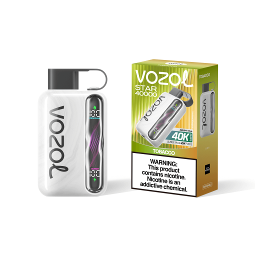 Vozol Star 40000 Tobacco