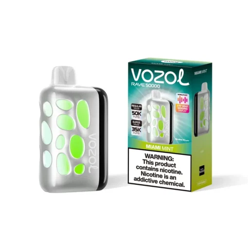 Vozol Rave 50000 Miami Mint