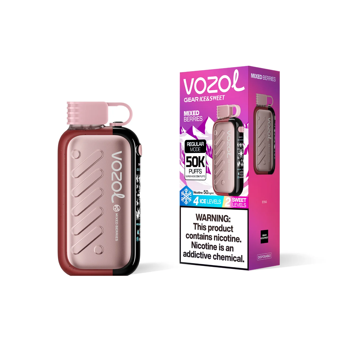 Vozol Gear 50000 Mixed Berries