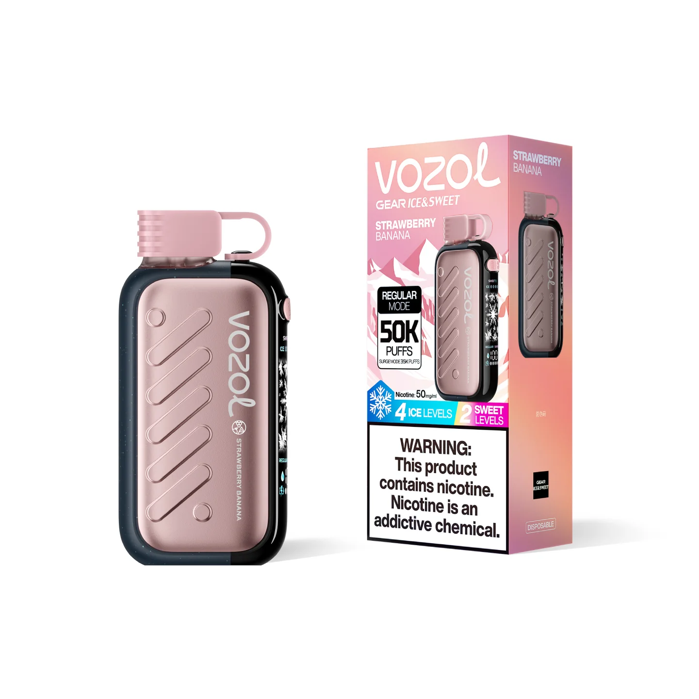 Vozol Gear 50000 Strawberry Banana