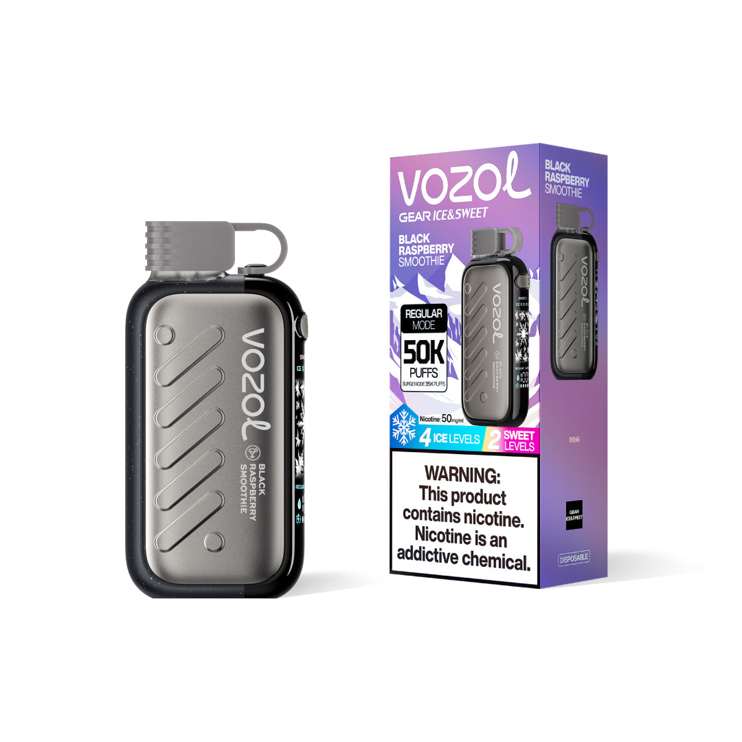 Vozol Gear 50000 Black Raspberry Smoothie