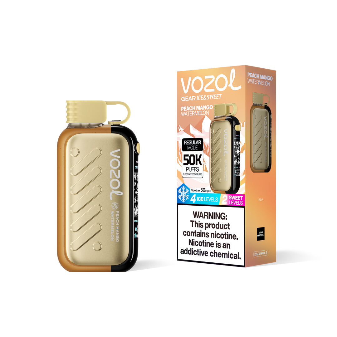 Vozol Gear 50000 Peach Mango Watermelon