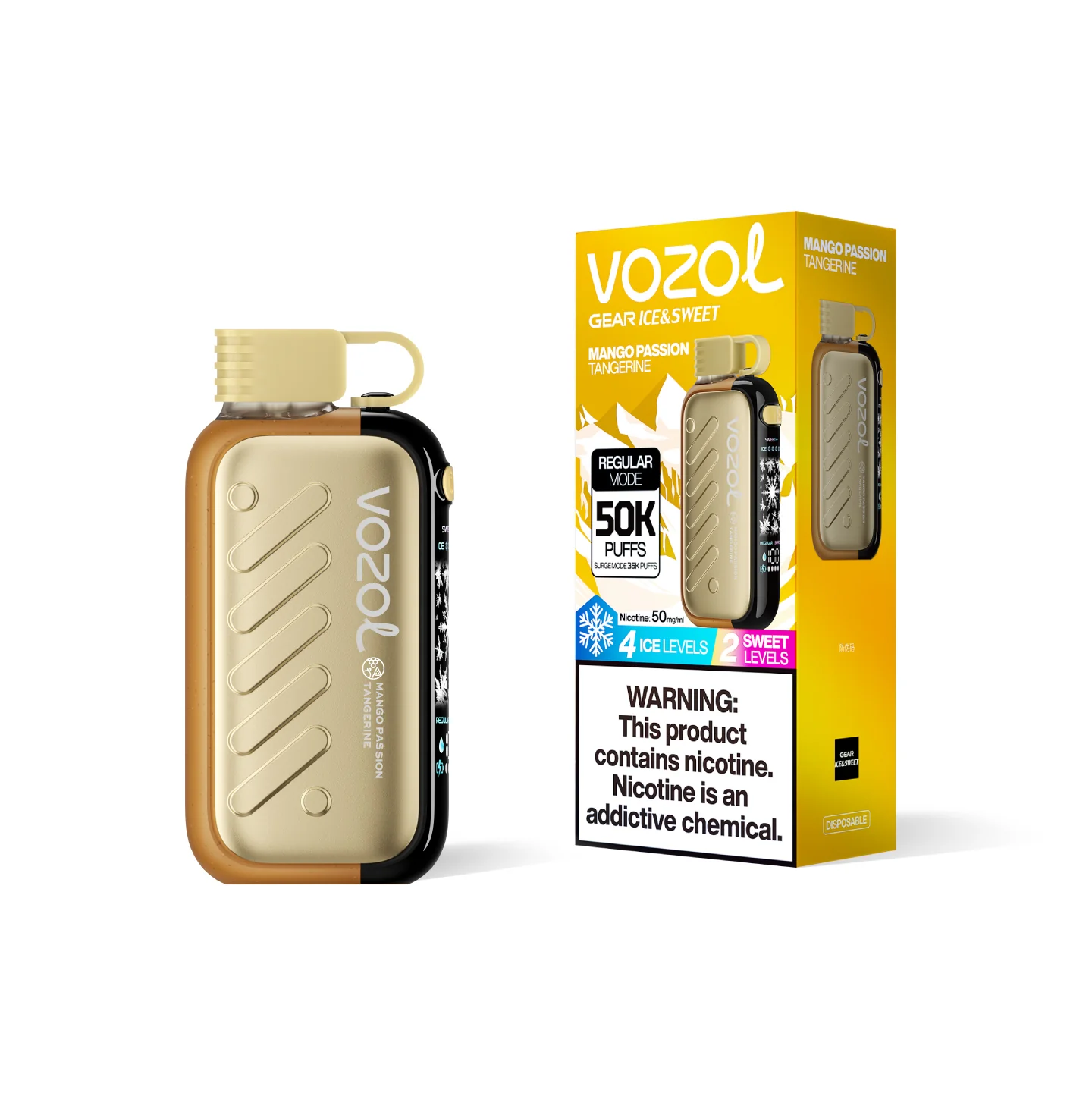 Vozol Gear 50000 Mango Passion Tangerine